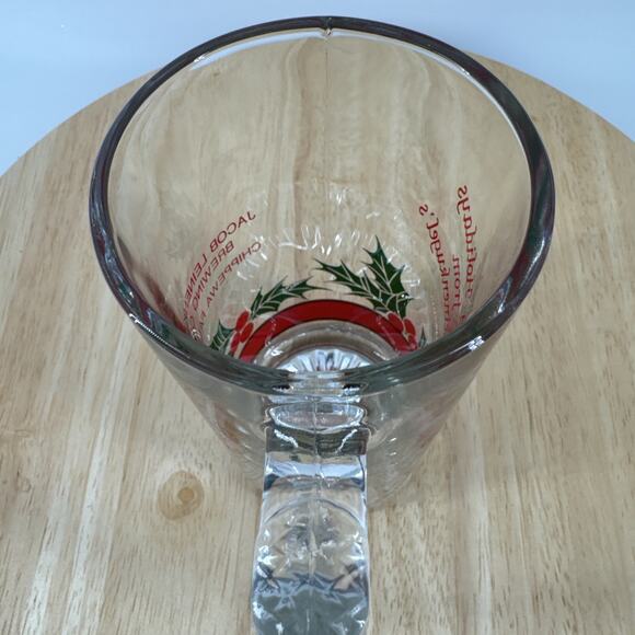 Stein Glass Jacob Leinekugel Brewing Co Chippewa Falls Wisconsin 5.75” T x 2.75” - Picture 10 of 16